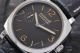 Knockoff Padiomir Panerai Watch Stainless Steel  Black Leather Watch Band (2)_th.jpg